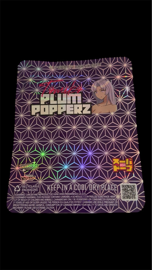 SUPER DOPE PLUM POPPERZ leer