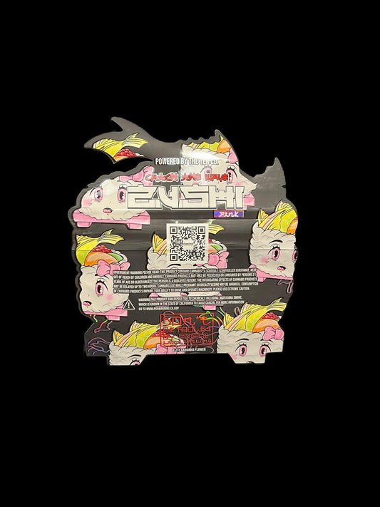 The Ten Co 3.5g Bags PINK ZUSHI empty