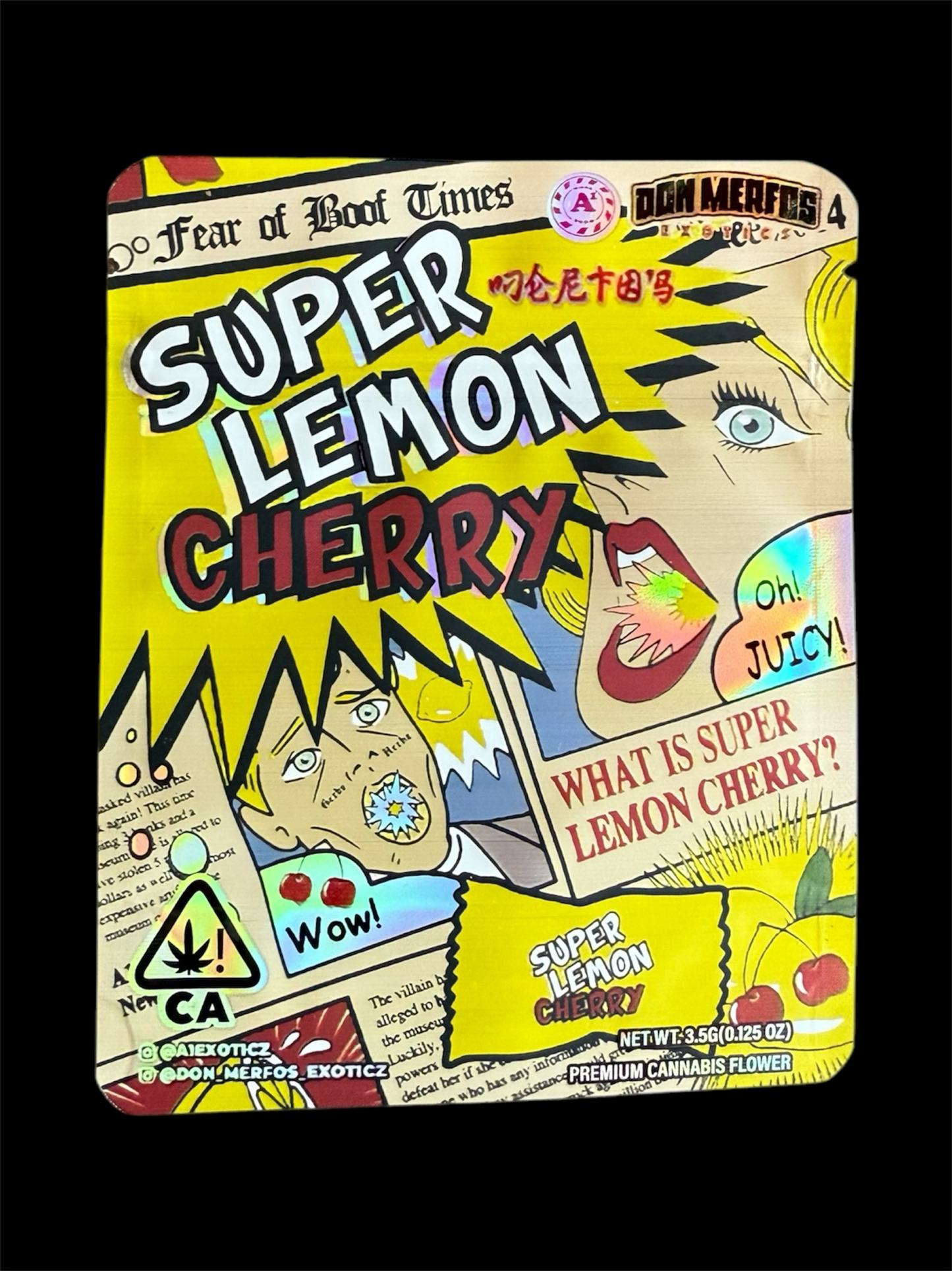 SUPER LEMON CHERRY Calibags 3.5g Bags leer