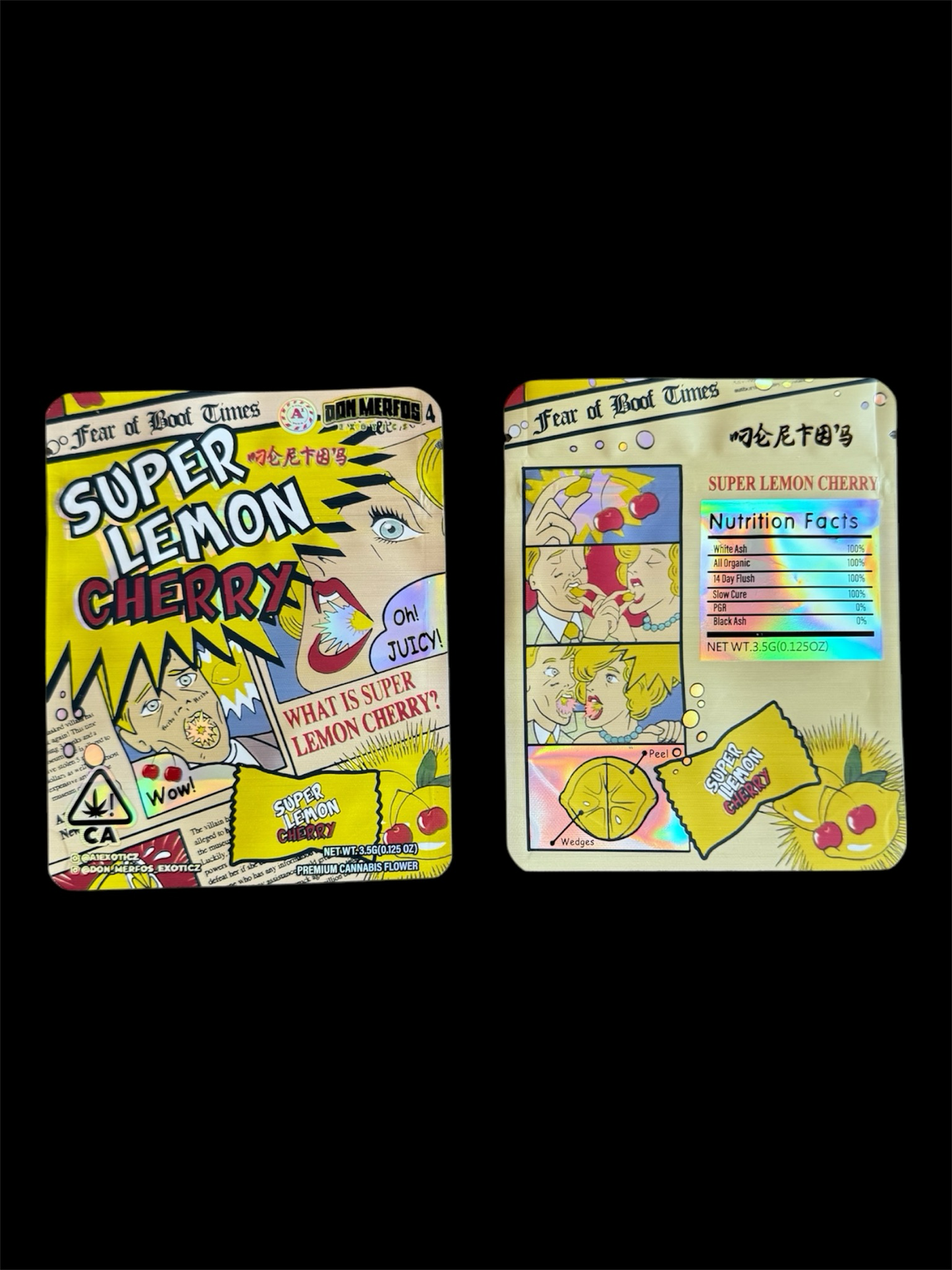 SUPER LEMON CHERRY Calibags 3.5g Bags leer