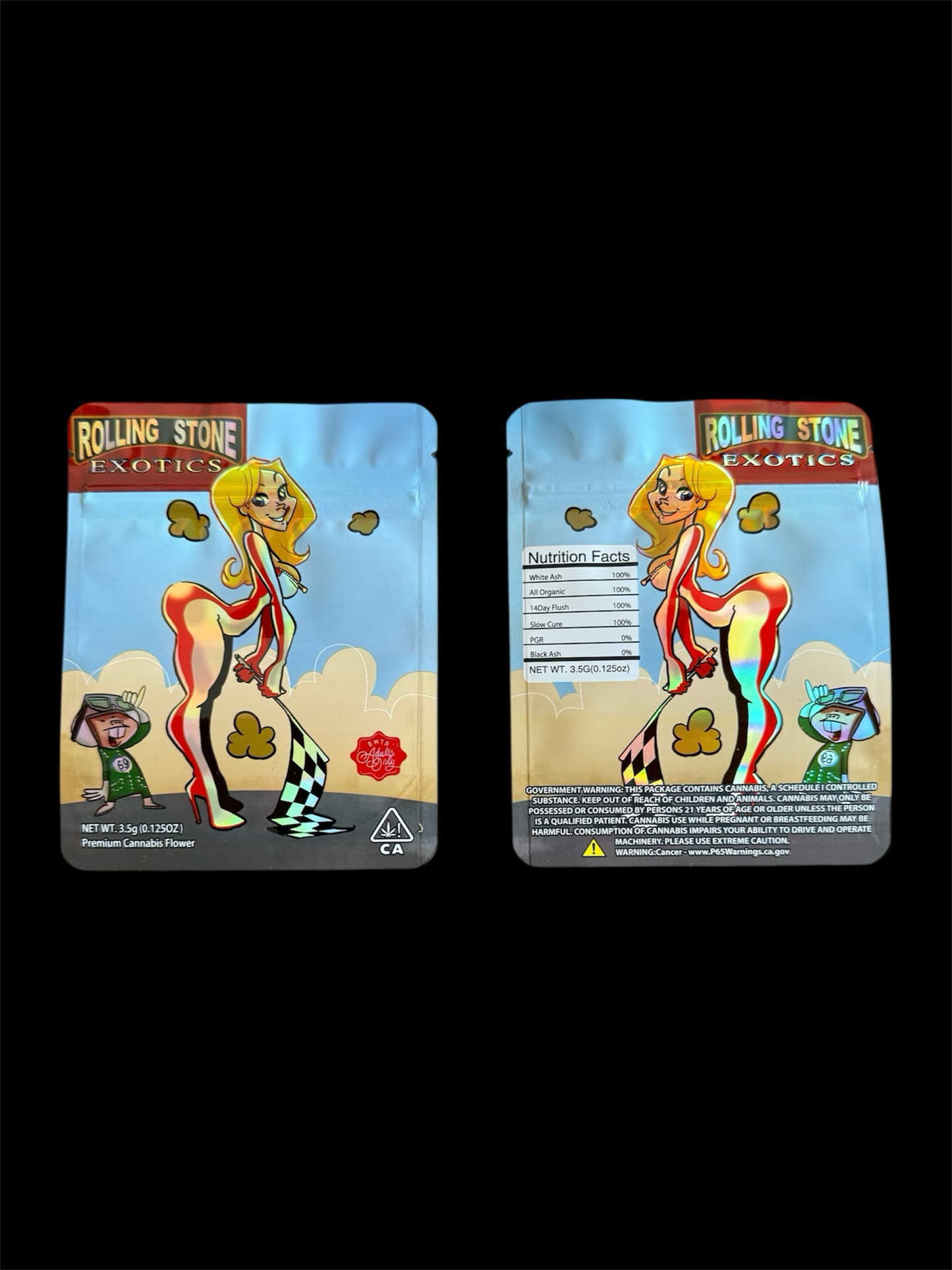 ROLLING STONE EXOTICS Calibags 3.5g Bags leer