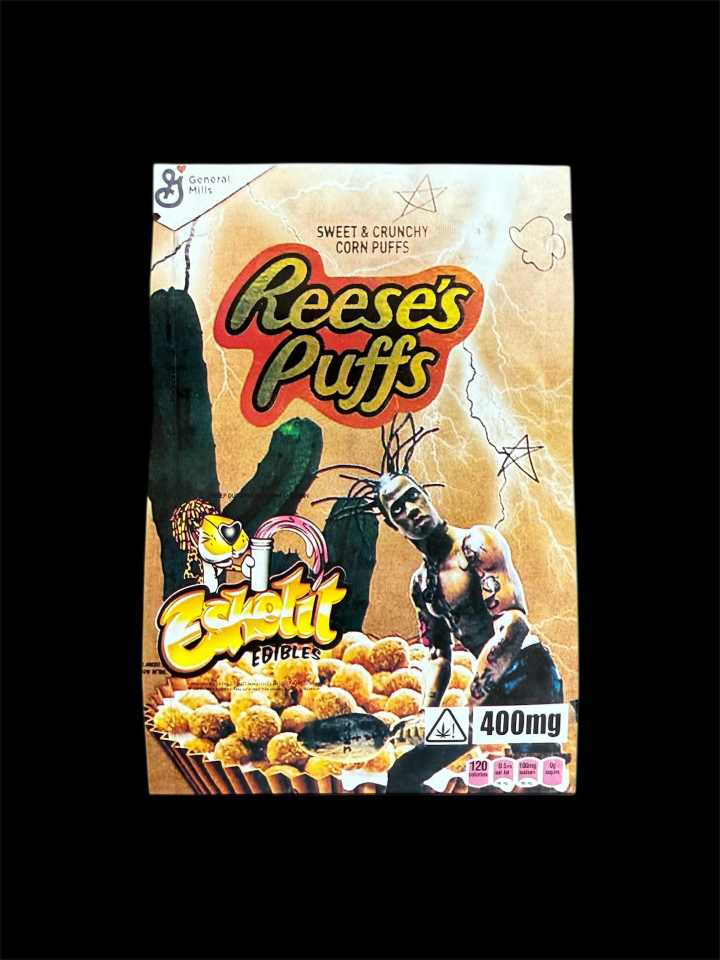 EDIBLE Bags REESES PUFFS leer