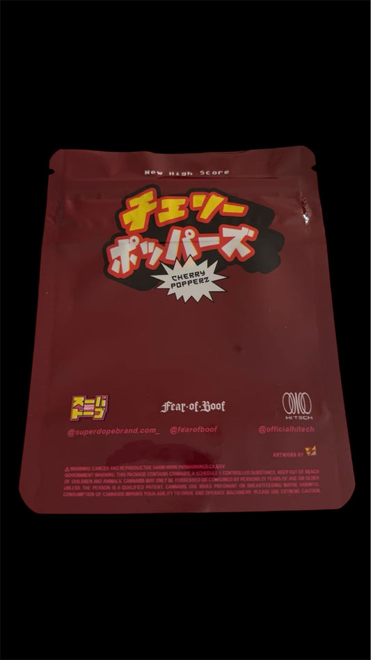 SUPER DOPE CHEERY POPPERZ leer