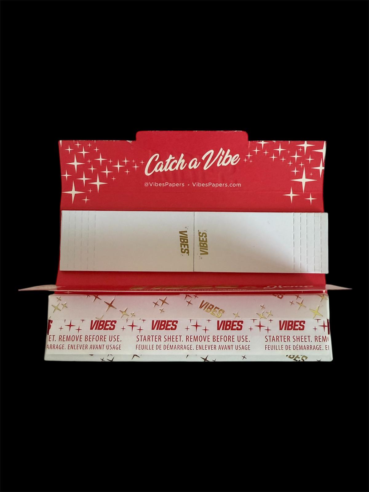 VIBES LONGPAPERS KING SIZE SLIM WITH TIPS PAPERS