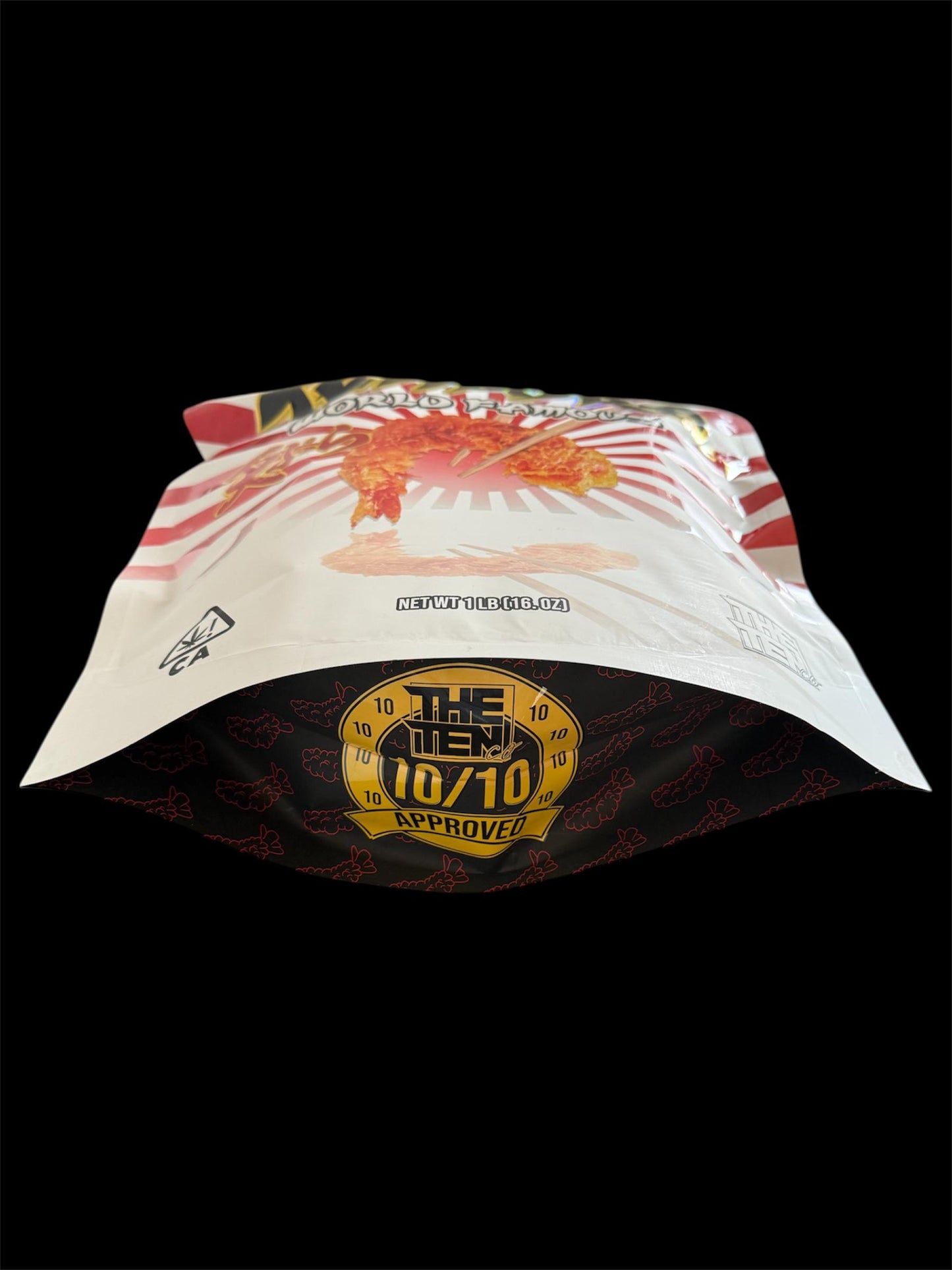 1 The Ten Co 16OZ Bag GROß und 100 The Ten Co Mix Bags 3.5g leer