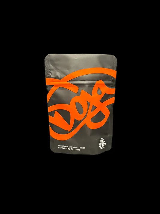 DOJA 3.5g Bags ORANGE empty