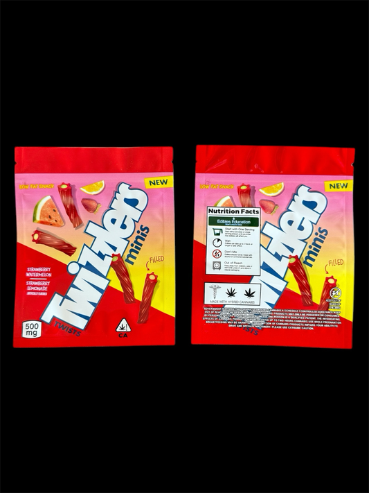 EDIBLE Bags TWIZZLERS leer