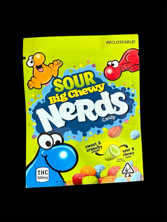 EDIBLE Bags SOUR BIG CHEWY NERDS leer