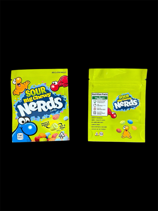 EDIBLE Bags SOUR BIG CHEWY NERDS leer
