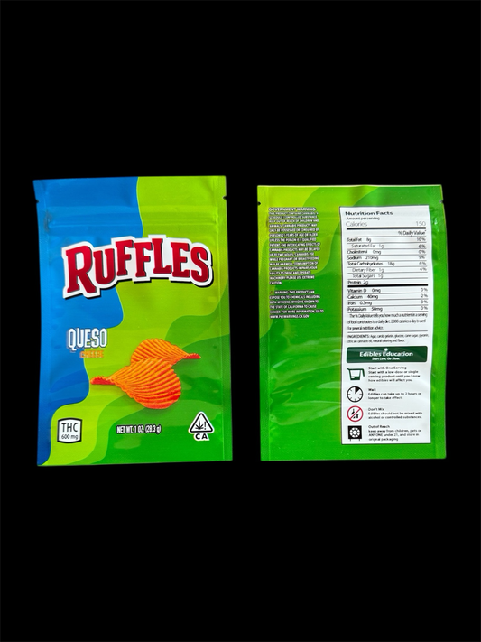 EDIBLE Bags RUFFLES leer
