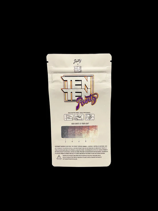 The Ten Co 3.5g Bags RUNTZ empty