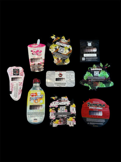 The Ten Co 3.5g Cali Bags MIX BUNDLE leer