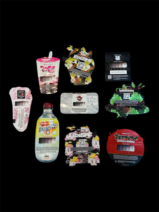 The Ten Co 3.5g Bags RUNTZ empty