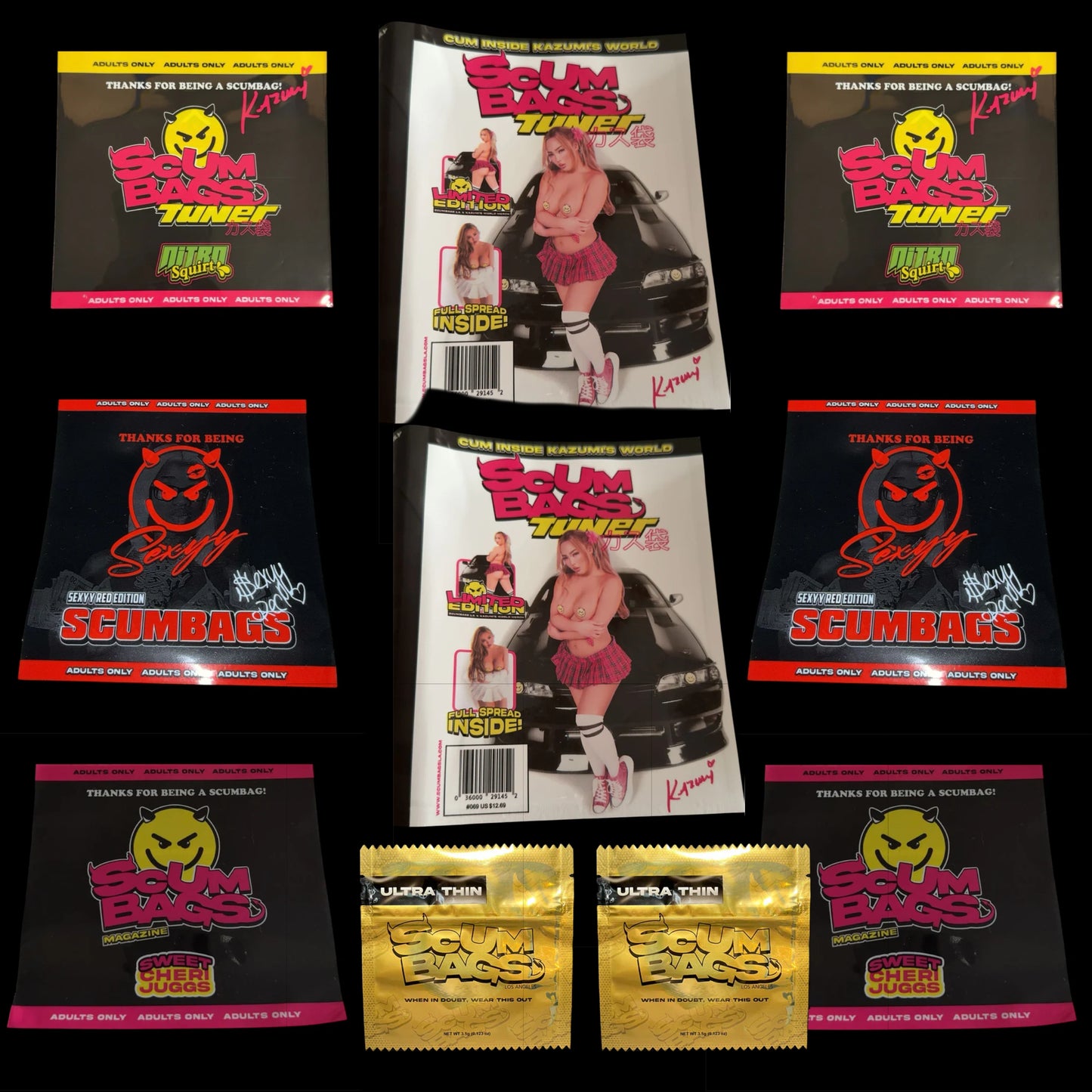 SCUMBAGS Calibags MIX BUNDLE leer