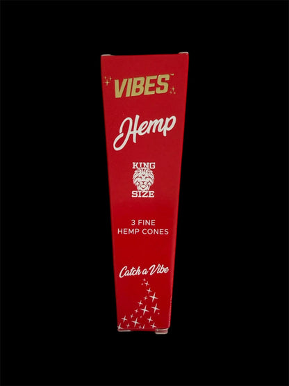 VIBES CONES KING SIZE HEMP